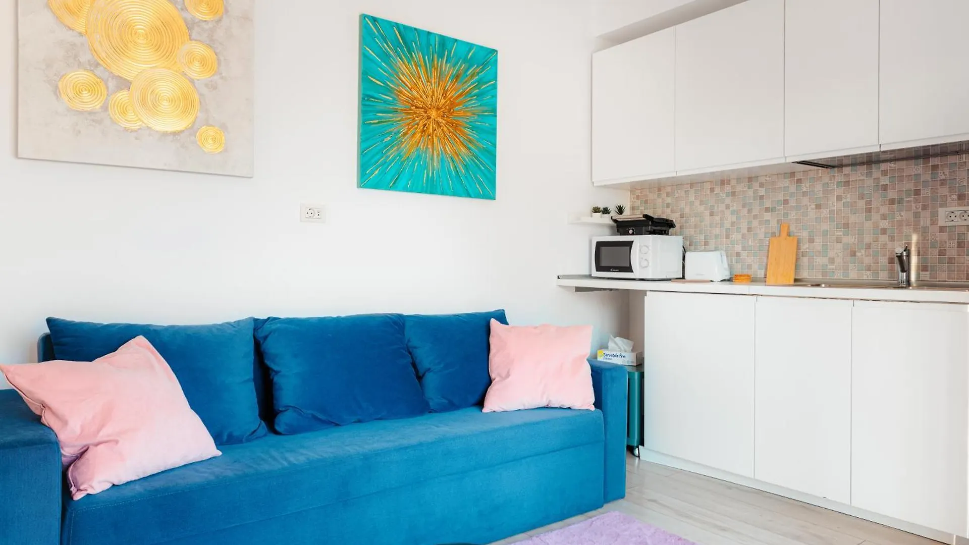 Downtown Apartment Boutique - Blue & Pink Bukurešť Rumunsko