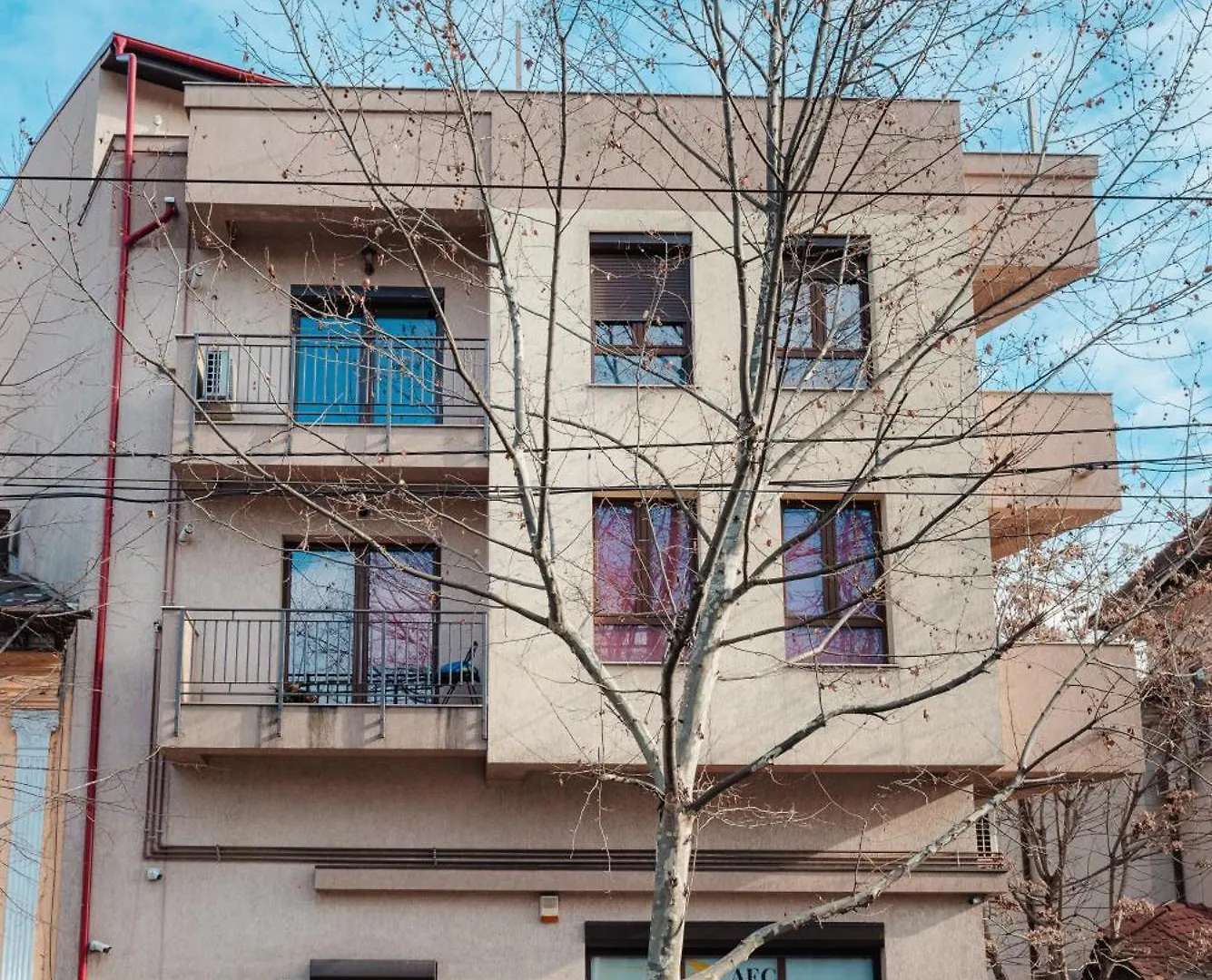 Downtown Apartment Boutique - Blue & Pink 부쿠레슈티